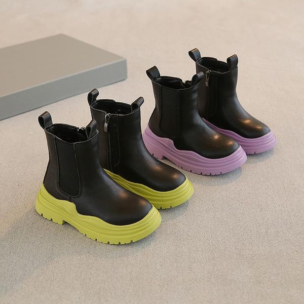 flat shoes girls boots 2021 spring and autumn boys big children' smoke tube single kids short xz123, Black;grey
flat shoes girls boots 2021 spring and autumn boys big children' smoke tube single kids short xz123, Black;grey