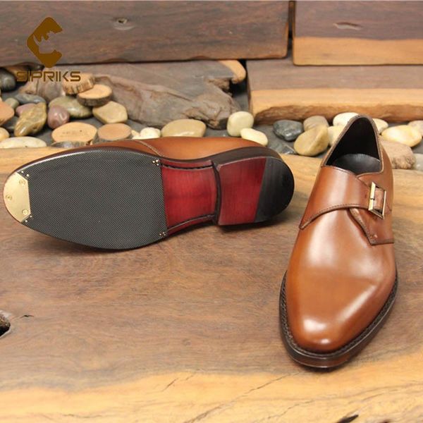 sipriks retro brown monk strap shoes mens luxury goodyear welted dress british business casual flats wedding party 46, Black
sipriks retro brown monk strap shoes mens luxury goodyear welted dress british business casual flats wedding party 46, Black
