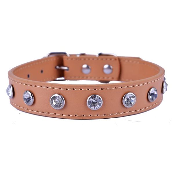dog collars & leashes crystal rhinestones pu leather collar adjustable buckle cute for small dogs puppy pet neck strap size s m l
dog collars & leashes crystal rhinestones pu leather collar adjustable buckle cute for small dogs puppy pet neck strap size s m l