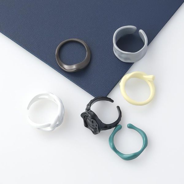 cluster rings hip hop colorful alloy resin vintage fashion irregular geometry white black ring for women girls jewelry wholesale, Golden;silver
cluster rings hip hop colorful alloy resin vintage fashion irregular geometry white black ring for women girls jewelry wholesale, Golden;silver