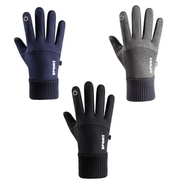 cycling gloves 1 pair winter warm waterproof windproof touch screen ski comfortable breathable sweat sports glove, Black
cycling gloves 1 pair winter warm waterproof windproof touch screen ski comfortable breathable sweat sports glove, Black