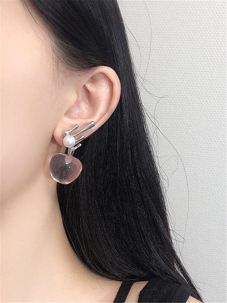 stud transparent resin fruit earrings irregular metal fashion and personality women jewelry party christmas gift, Golden;silver
stud transparent resin fruit earrings irregular metal fashion and personality women jewelry party christmas gift, Golden;silver