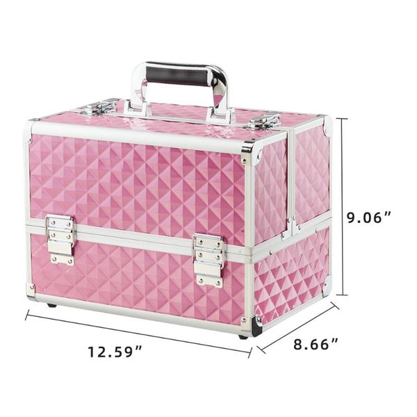 multi-layer cadoodle portable aluminum cosmetic makeup hard case pink for girls 180821114 duffel bags
multi-layer cadoodle portable aluminum cosmetic makeup hard case pink for girls 180821114 duffel bags