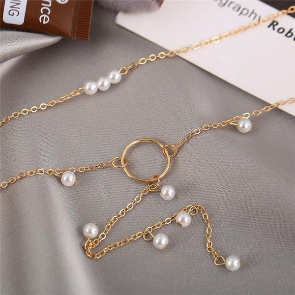 pendant necklaces retro imitation pearls necklace for women asymmetric circle long tassel clavicle chain party neck jewelry gift, Silver
pendant necklaces retro imitation pearls necklace for women asymmetric circle long tassel clavicle chain party neck jewelry gift, Silver