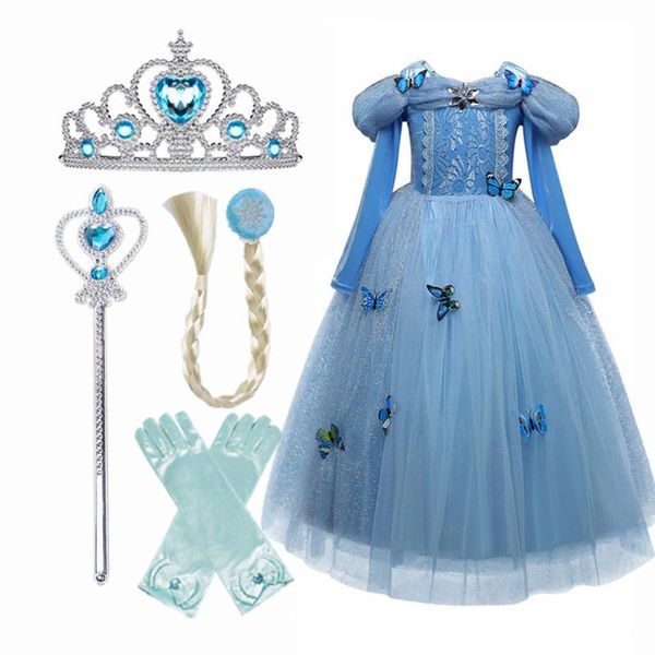 girl's dresses princess dress girl birthday halloween costume for girls children clothing cosplay clothes blue long gown fancy kids cos, Red;yellow
girl's dresses princess dress girl birthday halloween costume for girls children clothing cosplay clothes blue long gown fancy kids cos, Red;yellow