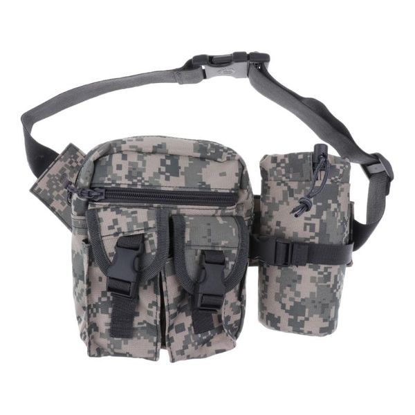 outdoor bags camo gear waist fanny pack mens tactical hunt camp hiking bottle bag 
outdoor bags camo gear waist fanny pack mens tactical hunt camp hiking bottle bag