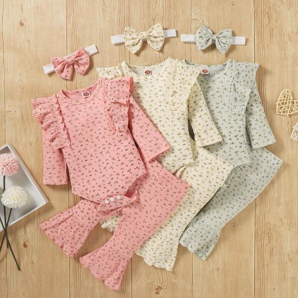 clothing sets 3 pcs born floral outfits infant baby girls ruffles printed romper bodysuit+pants headbands long sleeve clothes set, White
clothing sets 3 pcs born floral outfits infant baby girls ruffles printed romper bodysuit+pants headbands long sleeve clothes set, White