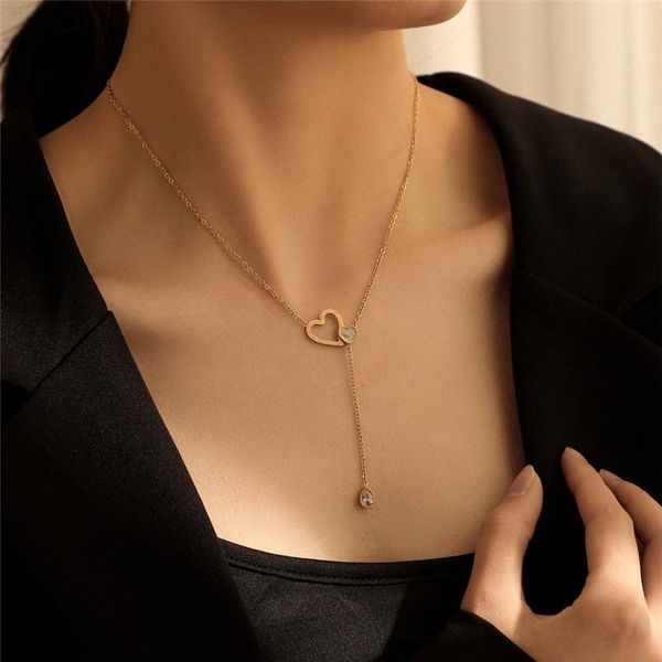 pendant necklaces fashion stainless steel heart alphabet letter necklace for women multilayer chain party jewelry gift, Silver
pendant necklaces fashion stainless steel heart alphabet letter necklace for women multilayer chain party jewelry gift, Silver