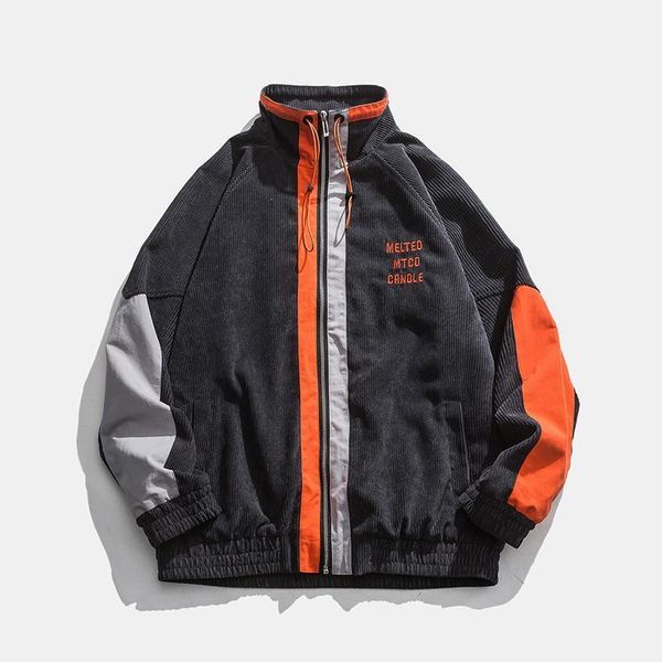 men's jackets e-baihui corduroy jacket patchwork embroidery coat autumn streetwear casual loose sportswear harajuku baseball clothes, Black;brown
men's jackets e-baihui corduroy jacket patchwork embroidery coat autumn streetwear casual loose sportswear harajuku baseball clothes, Black;brown