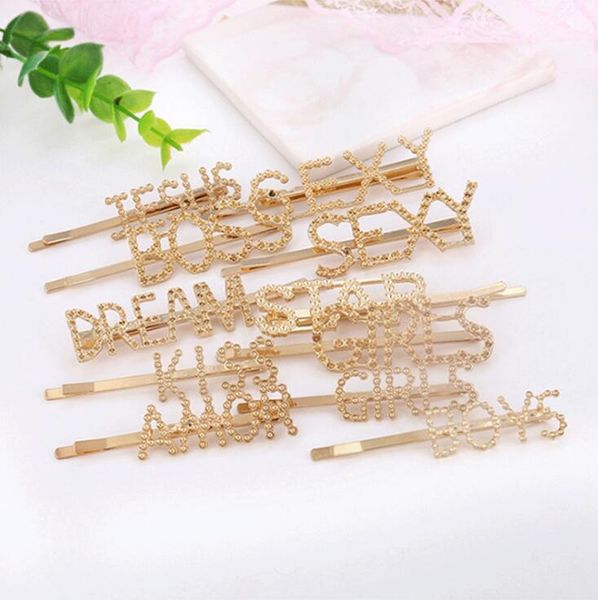 2pic fashion hair pins pearl hairpin personality creative private custom english name pearls side clip mix and match aaa59, Black;brown
2pic fashion hair pins pearl hairpin personality creative private custom english name pearls side clip mix and match aaa59, Black;brown