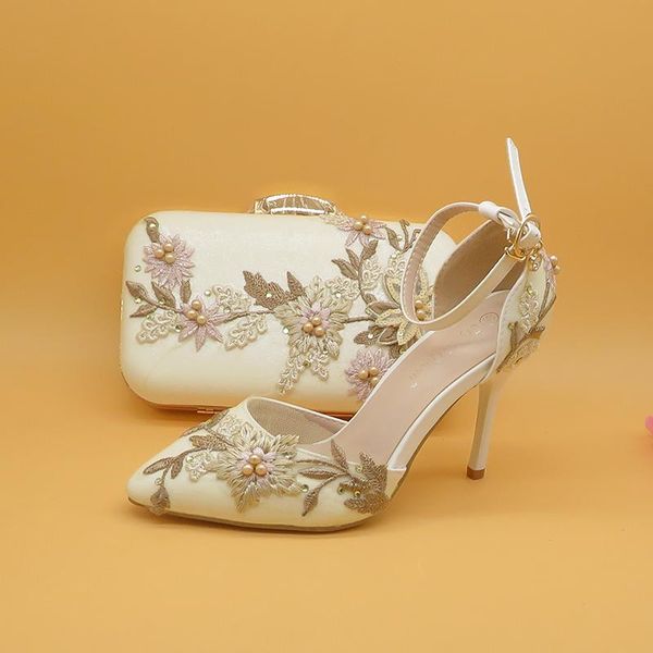 loveincrysta pointed toe sandals ladies party dress shoes and bag white lace flower bride wedding thin heels pumps high, Black
loveincrysta pointed toe sandals ladies party dress shoes and bag white lace flower bride wedding thin heels pumps high, Black