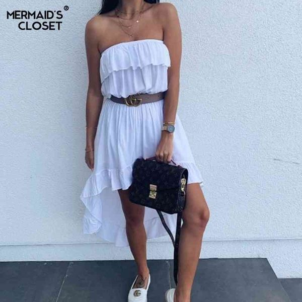casual dresses summer off shoulder ruffle long 2021 women sleeveless irregular white a-line female beach style vestidos 2plj, Black;gray
casual dresses summer off shoulder ruffle long 2021 women sleeveless irregular white a-line female beach style vestidos 2plj, Black;gray