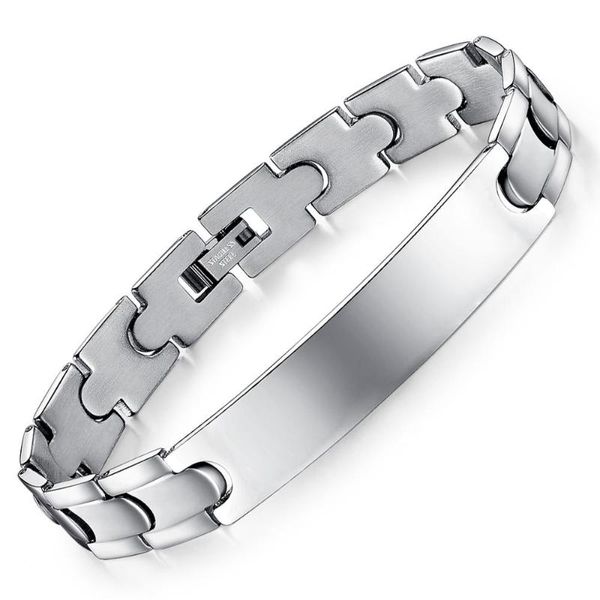 link, chain men's bracelets trendy jesus christian cross stainless steel bangle silver color fashion jewelry, Black
link, chain men's bracelets trendy jesus christian cross stainless steel bangle silver color fashion jewelry, Black