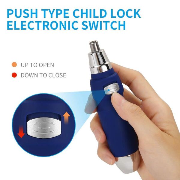 electric nose & ear trimmers personal trimmer, electronic hair clipper, cordless battery operated, ergonomic travel size, men women grooming
electric nose & ear trimmers personal trimmer, electronic hair clipper, cordless battery operated, ergonomic travel size, men women grooming