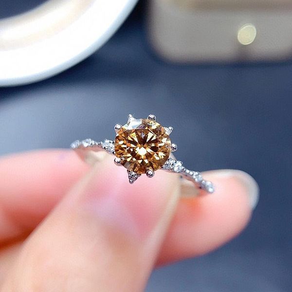 meibapj 1 yellow moissanite diamond flower ring for women real 925 sterling silver fine wedding jewelry cluster rings, Golden;silver
meibapj 1 yellow moissanite diamond flower ring for women real 925 sterling silver fine wedding jewelry cluster rings, Golden;silver