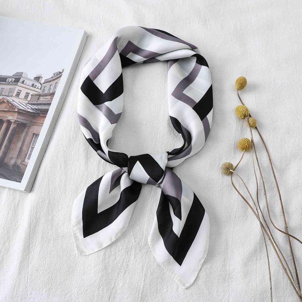 korean mini square scarf versatile printing fashion stewardess trendy sunshade bib silk like travel, Blue;gray
korean mini square scarf versatile printing fashion stewardess trendy sunshade bib silk like travel, Blue;gray