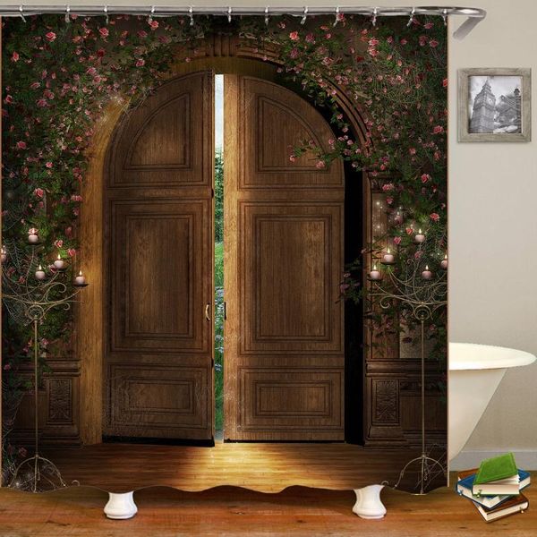 shower curtains 3d wooden door printed set hook home decoration bathroom curtain frabic waterproof polyester bath
shower curtains 3d wooden door printed set hook home decoration bathroom curtain frabic waterproof polyester bath