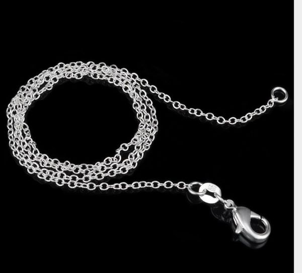 925 sterling silver rolo chain necklace for women pendant ,size 1mm 16 18 20 22 24 inch,fashion silver women fast ship
925 sterling silver rolo chain necklace for women pendant ,size 1mm 16 18 20 22 24 inch,fashion silver women fast ship