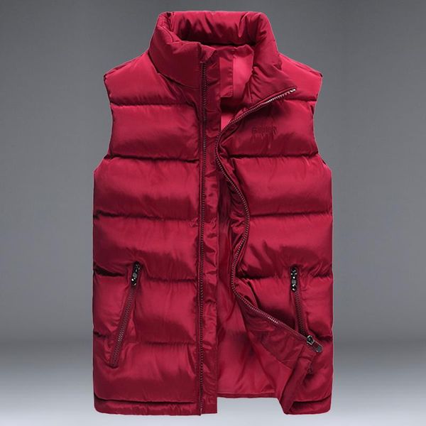 men's vests cotton vest men winter sleeveless jacket coat fashion casual warm coldproof coats man clothing waistcoat outerwear spring, Black;white
men's vests cotton vest men winter sleeveless jacket coat fashion casual warm coldproof coats man clothing waistcoat outerwear spring, Black;white