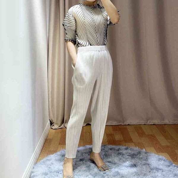 pants spring and summer pencil miyak pleated women's large size cropped solid color wild slim casual pants p78799, White
pants spring and summer pencil miyak pleated women's large size cropped solid color wild slim casual pants p78799, White