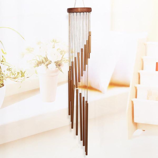 decorative objects & figurines 90cm large deep relaxing 18 tubes wind chimes metal bells handmade ornament garden patio outdoor hanging deco
decorative objects & figurines 90cm large deep relaxing 18 tubes wind chimes metal bells handmade ornament garden patio outdoor hanging deco