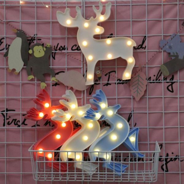 party decoration night light deer modelling christmas lights led 3d table lamp gift for home
party decoration night light deer modelling christmas lights led 3d table lamp gift for home
