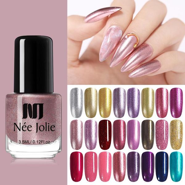 3.5ml shinning nail polish glimmer pink purple gold art varnish design 24 colors tips
3.5ml shinning nail polish glimmer pink purple gold art varnish design 24 colors tips