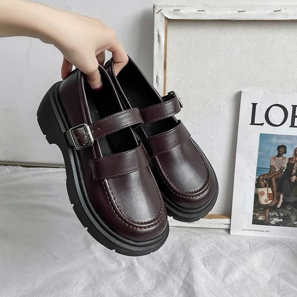 dress shoes women pumps platform vintage jk woman heels sweet lolita style shallow handmade college student loafers, Black
dress shoes women pumps platform vintage jk woman heels sweet lolita style shallow handmade college student loafers, Black