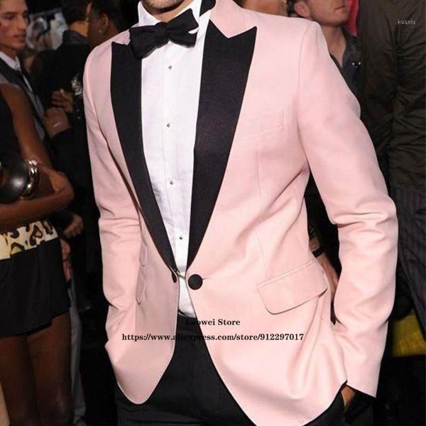 men's suits & blazers fashion pink slim mens for groom wedding tuxedo 2 piece jacket pants set professional formal business blazer cost, White;black
men's suits & blazers fashion pink slim mens for groom wedding tuxedo 2 piece jacket pants set professional formal business blazer cost, White;black