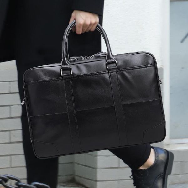 genuine leather bag business 15.6" laptote briefcases messenger crossbody bags shoulder handbags men's
genuine leather bag business 15.6" laptote briefcases messenger crossbody bags shoulder handbags men's