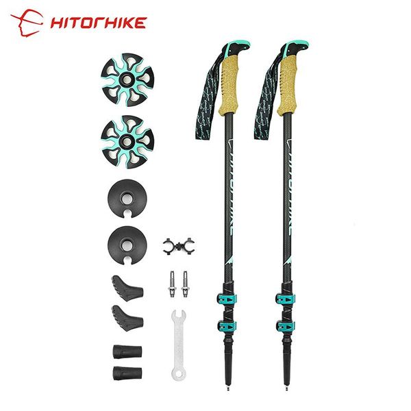 trekking poles 195g/pc carbon fiber external quick lock pole hiking telescope stick nordic walking shooting crutch senderismo
trekking poles 195g/pc carbon fiber external quick lock pole hiking telescope stick nordic walking shooting crutch senderismo