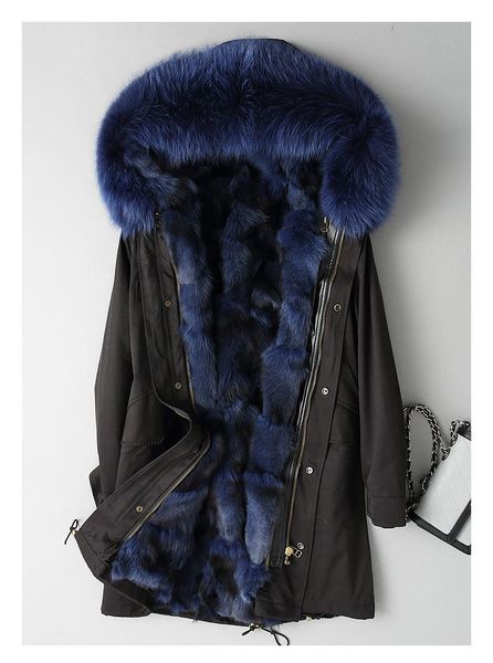 women's fur & faux parka real coat natural liner warm parkas winter jacket women clothes 2021 raccoon collar long coats my3209, Black
women's fur & faux parka real coat natural liner warm parkas winter jacket women clothes 2021 raccoon collar long coats my3209, Black