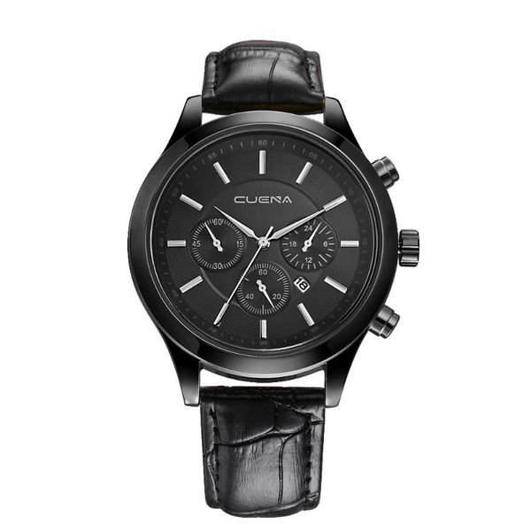 wristwatches 2021 men's watch leather military alloy montres hommes analog quartz wrist business date watches relogio masculino, Slivery;brown
wristwatches 2021 men's watch leather military alloy montres hommes analog quartz wrist business date watches relogio masculino, Slivery;brown