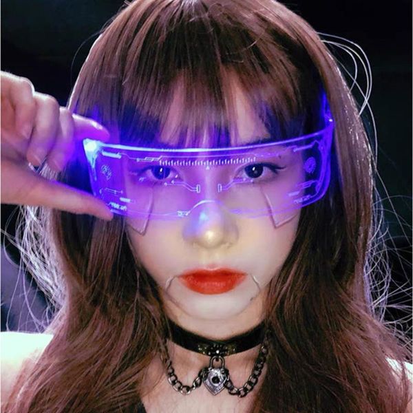 sunglasses led luminous glasses flashing neon bar party light up cool costume decor dj, White;black
sunglasses led luminous glasses flashing neon bar party light up cool costume decor dj, White;black