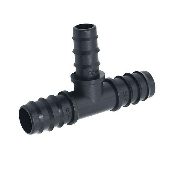 watering equipments drip irrigation 3/4 to the 1/2 tee connector 25mm 20mm reducing barb garden hose splitter1 pcs
watering equipments drip irrigation 3/4 to the 1/2 tee connector 25mm 20mm reducing barb garden hose splitter1 pcs