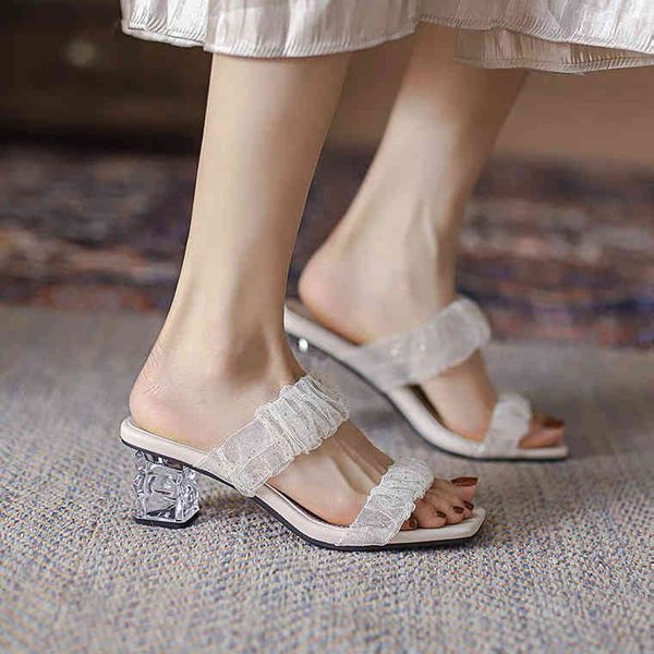 elegant high heel women slippers transparent mh summer outdoor sandals open toed office ladi wedge sho pumps, Black
elegant high heel women slippers transparent mh summer outdoor sandals open toed office ladi wedge sho pumps, Black