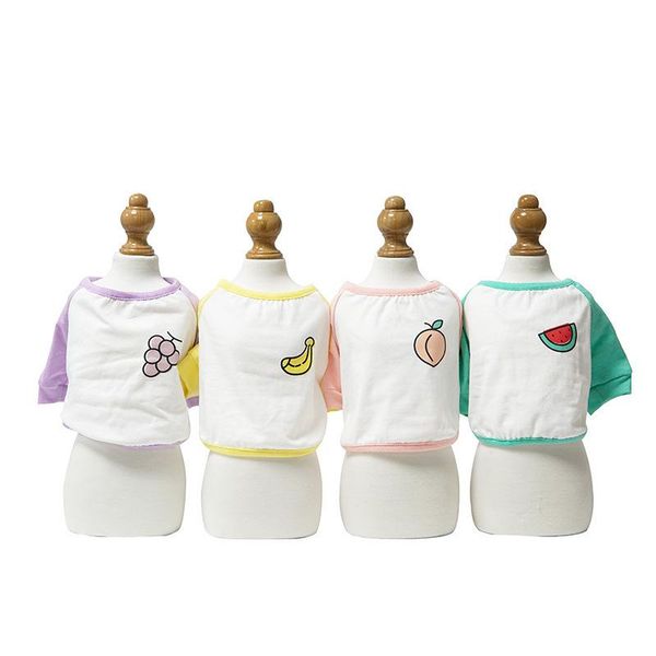 dog apparel clothes fruit pet clothing for dogs super small cute shirts cartoon print puppy spring summer colorful boy ropa para perro
dog apparel clothes fruit pet clothing for dogs super small cute shirts cartoon print puppy spring summer colorful boy ropa para perro
