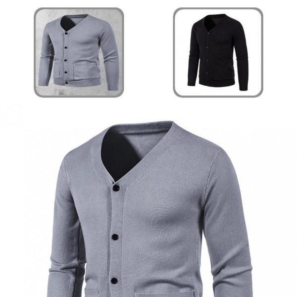 men's vests single-breasted discolored knitted men sweater for daily wear simple, Black;white
men's vests single-breasted discolored knitted men sweater for daily wear simple, Black;white