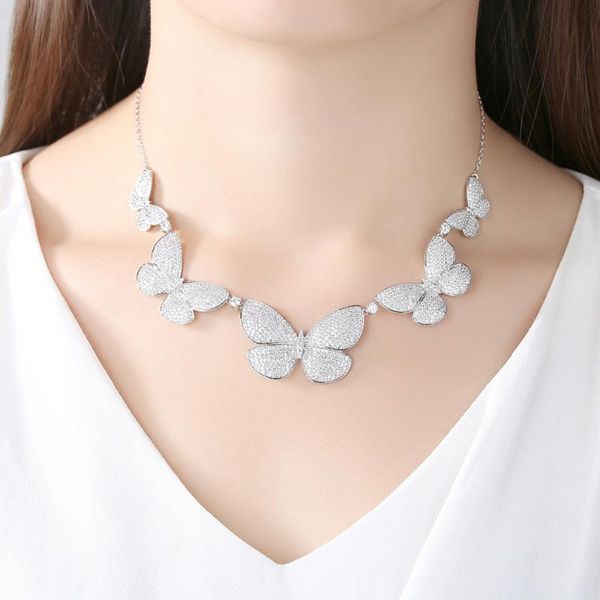 pendant necklaces bilincolor fashion trendy 2021 silver color mirco pave cz butterfly choker necklace for women
pendant necklaces bilincolor fashion trendy 2021 silver color mirco pave cz butterfly choker necklace for women