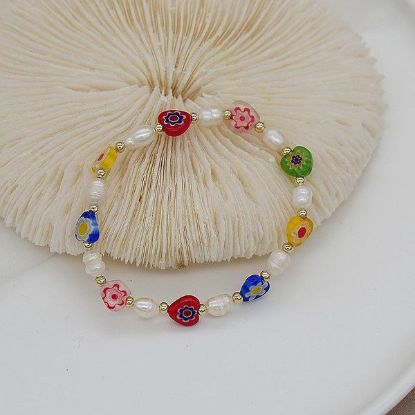 beaded, strands colorful flowers glass freshwater pearls fruit beach gift bracelets elastic rope beaded color for women, Black
beaded, strands colorful flowers glass freshwater pearls fruit beach gift bracelets elastic rope beaded color for women, Black
