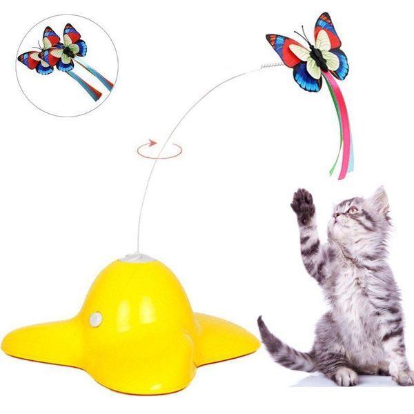 cat toys interactive electric rotating butterfly with two replacement flashing butterflies toy spinning teaser
cat toys interactive electric rotating butterfly with two replacement flashing butterflies toy spinning teaser