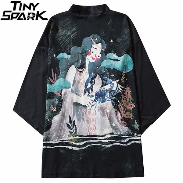 harajuku japanese kimono jacket 2021 men hip hop girl crab print japan style streetwear summer thin clothing loose men's jackets, Black;brown
harajuku japanese kimono jacket 2021 men hip hop girl crab print japan style streetwear summer thin clothing loose men's jackets, Black;brown