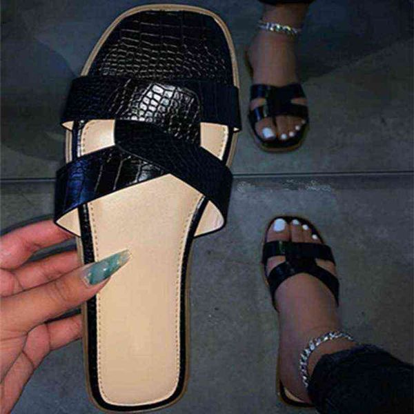 women flat sandals summer simple slippers solid color flat comfort women's shoes beach slippers, Black
women flat sandals summer simple slippers solid color flat comfort women's shoes beach slippers, Black