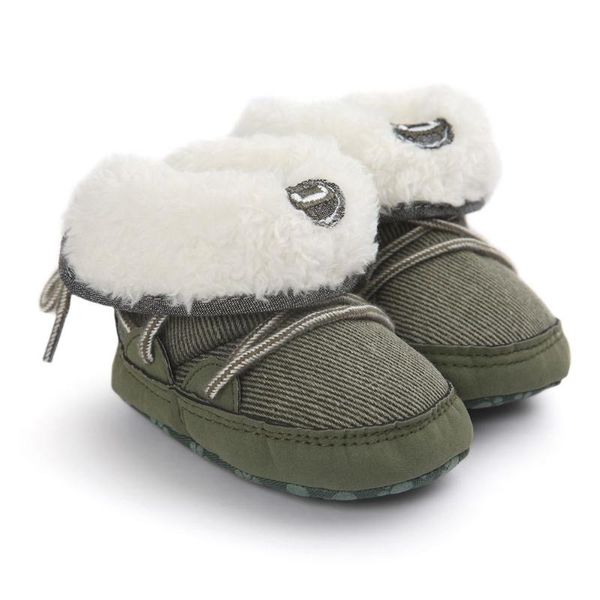boots winter baby boy snow soft sole lace-up first walker toddler plush lined fleece 0-18m, Black;grey
boots winter baby boy snow soft sole lace-up first walker toddler plush lined fleece 0-18m, Black;grey