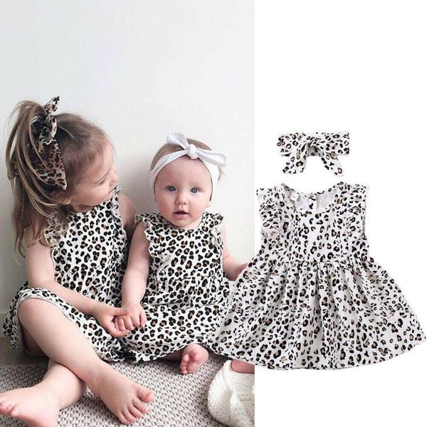 girl's dresses toddler kids baby girls sleeveless leopard print princess headbands set vetement fille ropa niña meisjes kleding summer, Red;yellow
girl's dresses toddler kids baby girls sleeveless leopard print princess headbands set vetement fille ropa niña meisjes kleding summer, Red;yellow