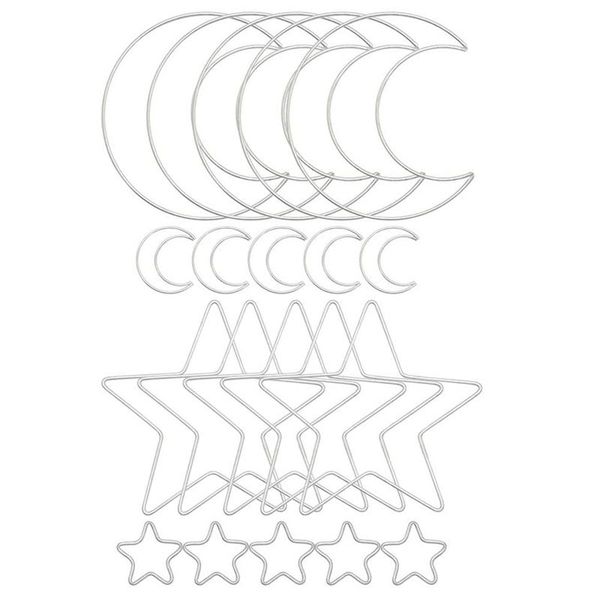 decorative objects & figurines moon star dream catcher metal hoop rings circle macrame for diy craft making home wall hanging decoration
decorative objects & figurines moon star dream catcher metal hoop rings circle macrame for diy craft making home wall hanging decoration