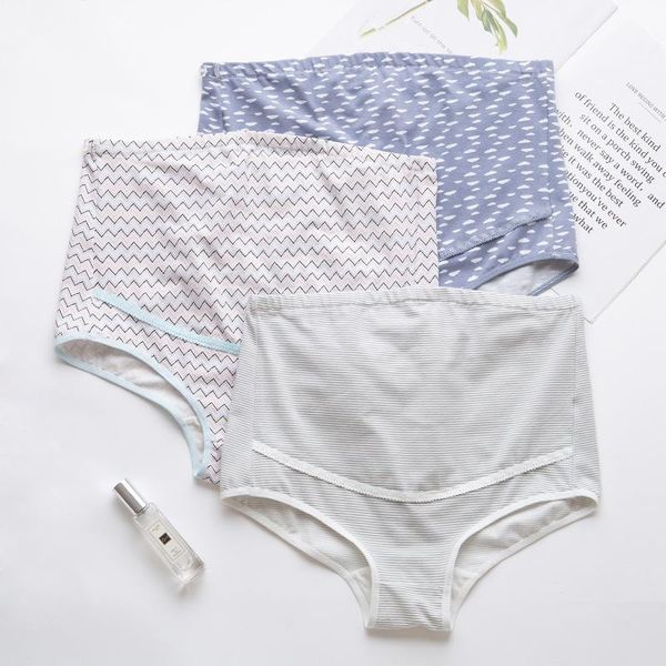maternity bottoms high waist 3 sets pregnant women underwear cartoon breathable cotton seamless soft care, White
maternity bottoms high waist 3 sets pregnant women underwear cartoon breathable cotton seamless soft care, White