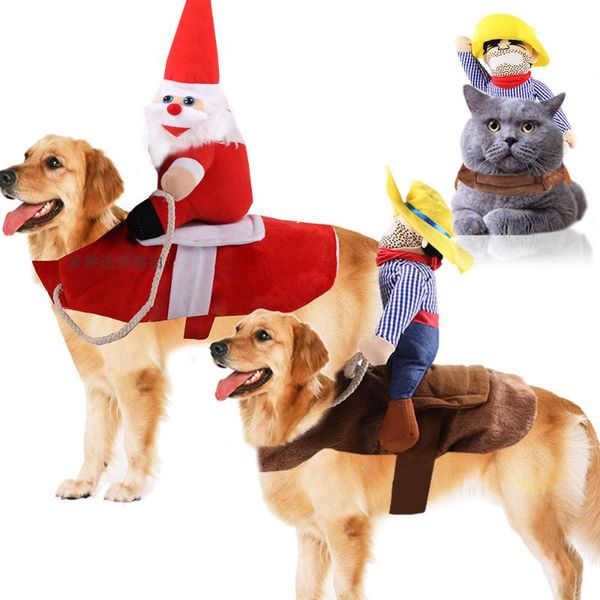 dog apparel christmas pet clothes santa claus riding a deer jacket coat costumes for small large outfit
dog apparel christmas pet clothes santa claus riding a deer jacket coat costumes for small large outfit