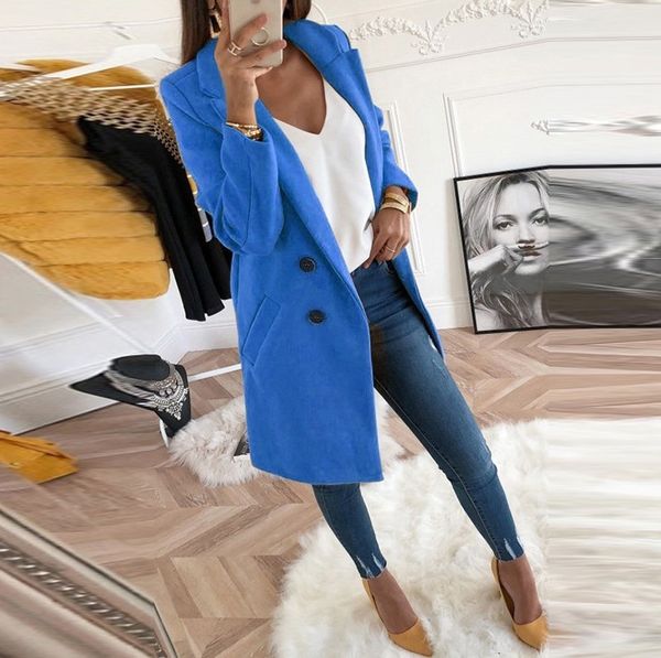 women's trench coats women autumn winter woollen coat long sleeve turn down collar oversize blazer jacket loose plus size r9rh, Tan;black
women's trench coats women autumn winter woollen coat long sleeve turn down collar oversize blazer jacket loose plus size r9rh, Tan;black