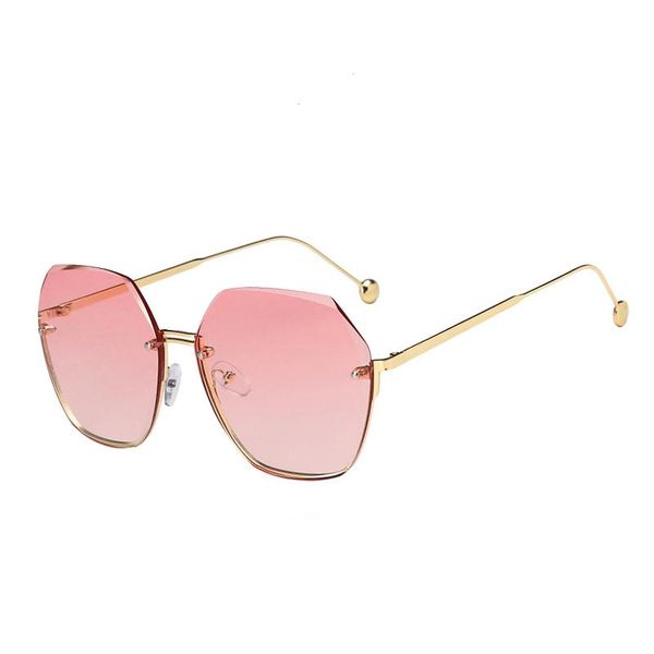 sunglasses brand design fashion elegant rimless for women classic retro beach driving outdoor sports ladies big sun glasses 2021, White;black
sunglasses brand design fashion elegant rimless for women classic retro beach driving outdoor sports ladies big sun glasses 2021, White;black